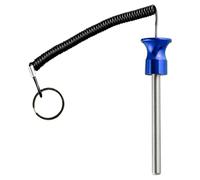 Generico Weight Stack Pin, Heavy-Duty Magnetic Gym Latch Pin, 0.31x4.72 Inches Locking Pull Latch for Fitness Equipment, Home Gym Accessories, Exercise Machine Attachment