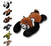 Genérico Weighted Stuffed Animal, Weighted Plush Animal Toy for Kids & Adults, Soft Plush Huggable Pillow for Stress & Comfort, Soft Weighted Stuffed Hugging Toy Kids & Adults (L,Red Panda)