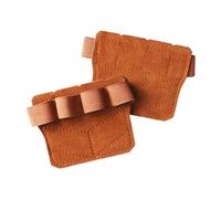 Genérico Weightlifting Grips - Exercise Training Palm Protector | Anti-Slip Grip Pads with Leather Construction, Fitness Accessory for Men Boys Girls Youth Teens, Bodybuilding Deadlifts Pull-Up