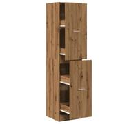 Genérico wenjingqi Armario botiquín Madera ingeniería Roble artisian 40x41x174,5cm,3309653