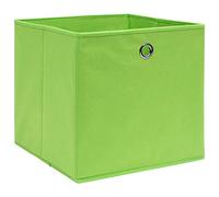 Genérico wenjingqi Cajas de almacenaje 4 uds tela verde 32x32x32 cm,288369