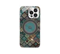 Genérico Weseecase Colorful Blue Lotus Flower Totem Case Cover for Phone, Slim Fit & Anti-Scratch Design, Perfect for Travel & Daily Use (1*Case,mate60pro)