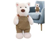 Generico West Highland Plush, Kids Animal Stuffed Toy, Dog Plush Toy, Throw Pillow Dog, 11.8 Inch Stuffed Animal, Stuffed Toy for Boys, Stuffed Toy for Girls, West Highland Toy, Cute Dog Plush,