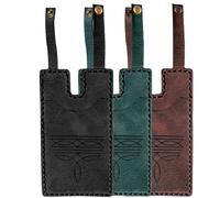 Genérico Western Boot Wallet with Snap Strap, Handcrafted Leather Boot Credit Card Holder, with Snap Fastening, for Women Men (B6)