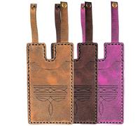 Genérico Western Boot Wallet with Snap Strap, Handcrafted Leather Boot Credit Card Holder, with Snap Fastening, for Women Men (B3)