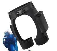 Genérico Wetsuit Shorts, Diving Pants, 17.32 Inches Neoprene Adjustable with Buckle and Pockets, Quick-Dry Gear for Snorkeling Swimming Surfing Water Sports Kayaking Boating, Black