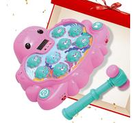 Genérico Whack Animal Toy, Octopus Shape Kids Hammering Game, 25c/m9.8 Inch 26.9cm/10.98 Inches Hand-Eye Coordination Play Toys, 1 Set Multicolor for Home Playtime Travel School Girl Boy Preschoolers