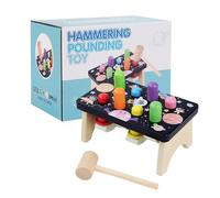 Generico Whack Mole Game for Kids, Whack Mole Game para - Banco de Madera Que golpea al Juego del Topo de Colores - Juegos educativos Motores prejuicios para niñas y niños