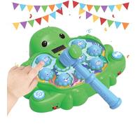 Genérico Whack Mole Game, Pound A Mole Toy, Octopus Shape Playset, Interactive Skill Builder, Hand Eye Coordination Activity, for Kids Boys Girls Preschoolers Travel School Home Playtime Fun