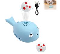 Genérico Whale Floating Ball Cat Toy, Cat Ball Toy, New Interactive Floating Balls Cats Toys,Keep Cats Entertained Soccer Balls Pet Toys for All Breeds (Blue)