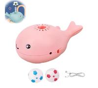 Genérico Whale Floating Cat Toy Ball, Interactive Cat Toys Ball, Electric Moving Balls Soccer Toy, for Indoor Cat Bored Cats Children's Fan Balancing Blowing Games (C#2)