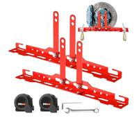 Genérico Wheel Alignment Tool, Toe Plates, Aluminum Material Steel Auto Positioning & Calibrator Kit Garage Use, Truck Tire Adjustment Board for Wheels Set, and Vehicle Repair Workshop