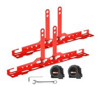 Genérico Wheel Alignment Tool with Toe Plates, Aluminium Alloy, Precision Wheel Accessories for Motorcycle Commercial Truck, Garage Workshop, Repair and Industrial Vehicle Maintenance