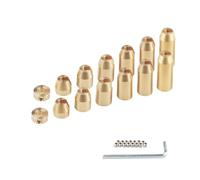 Genérico Wheel Balance Weight - 2.44 Inch Motorcycle Spoke Weights | Brass Precision Balancing Kit Alloy Set for Smooth Riding, Ideal for Balancing Wheels in Garages
