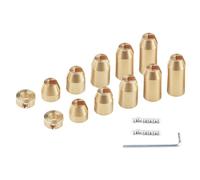 Genérico Wheel Balance Weight - 2.44 Inch Motorcycle Spoke Weights | Brass Precision Balancing Kit Alloy Set for Smooth Riding, Ideal for Balancing Wheels in Garages