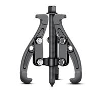 Genérico Wheel Bearing Puller, Gear Extractor Tool, Bearing Separator, Three Jaw Tool, Heavy Duty Removal, Construction, Easy to Use, Fit, 4,5 pulgadas, Black, Set of 1