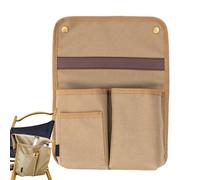 Genérico Wheelchair Armrest Bag, Multi Pocket Side Organizer, Hanging Storage Pouch with Secure Straps, Beach Chair Travel Organizer with Cup Holder, Camping Outdoor Accessory for Phones Keys Snacks