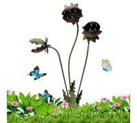 Genérico Whimsical Lawn, Metal Plant Marker, Humor Outdoor Ornament for Terrace Balcony Allotment Greenhouse Exterior Decoration Tool Botanical Display Module Aesthetic Grounds Support Base Unit