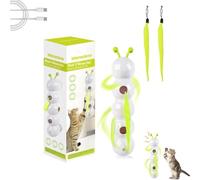 Genérico Whirlie Cat Toy, Caterpillar Interactive Cat Toy, Motion Sensor CatToy, Whirlie Worm-Shaped Interactive Teaser with Suction Cup, Wall & Window Mounted CatToy for Indoor Cats (1PCS)