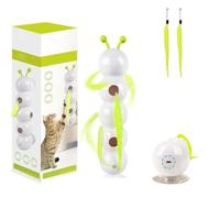 Genérico Whirlie Cat Toy, Happy Luna Cat Toy, Smart Motion Cats Toys with Worm Design, Caterpillar Smart Cats Toys, Interactive Kitity Toy For Indoor Wall, Door and Window Installation (1 PCS)