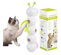 Genérico Whirlie Cat Toy, Smart Motion Cat Toy with Worm Design, for Hunting, Jumping, and Interactive Play (1 Set)
