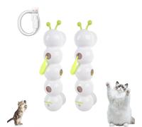 Genérico Whirlie Cat Toy, Whirlie Cat Toy with Light-Sensing, Whirlies Cats Toys with Light-Sensing, Small & Portable Design For Indoor Use (2PCS)