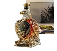 Genérico Whiskey Bottle | Commemorative Eagle Design Wine Container | Whiskey Bottle | Ideal For Brandy Bourbon Drinks Beverages Family Gathering Party Weddings Restaurant Barbecue