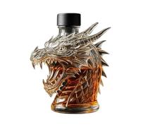 Genérico Whiskey Bottle Dragon-Shaped Liquor Decanter, Funny Novelty Alcohol Container for Men’s Home Bar, Tasting Room, Beer Display, Father’s Day Gift, Wedding, Bachelor Party, and Collector Events