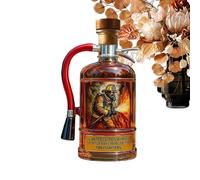Genérico Whiskey Bottle, Whiskey Glass Decanter, Extinguisher Shape Creative Decanter, 10oz Decorative Jar, Ideal for Birthday Surprise, Home, Men, Party, Husband, Dad, Collector, Enthusiast