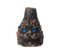 Generico Whistle di Guerra Aztec - 1.5x1.06x1.42in Death Whistle | Clay Human Sounding Screams, Self Defen Defen Halloween Prank Herramientas