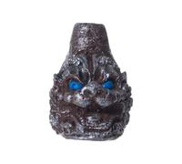 Generico Whistle di Guerra Aztec - 1.5x1.06x1.42in Death Whistle | Clay Human Sounding Screams, Self Defen Defen Halloween Prank Herramientas