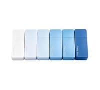 Genérico White Correction Tape Gradient Aesthetic Tear-6 Pieces Resistant