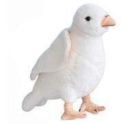 Generico White Dove Plush Toy, Realistic Soft Bird Stuffed Animal, Ideal for Room Decoration