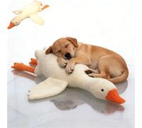 Genérico White Duck Dog Toy - Large Plush Goose Chew Toy for Dogs, Stuffed Duck for Dogs, 2026 New Realistic Goose Design Puppies & Senior (90cm/35.4in)
