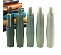 Genérico White Out Tape - Correction Tape Pen, 5 Pieces Double Sided Stationery Supplies, Easy To Use Correction Tapes Pens | Retractable White Corrections Tapes For Men Women Boys Girls Youth Teens