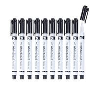 Genérico Whiteboard Ink Pen Bundle 10 Units Tip Smooth Writing Marker Collection, Classroom Instruction Board System Set | Academic Lesson Planning Space, Office Notes Board, Child Learning