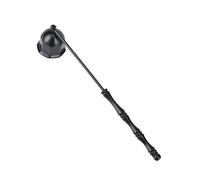 Genérico Wick Snuffer - Stainless Steel Bell Shaped Candle Extinguisher with Long Handle | Candle Snuffer | Indoor Outdoor Home Kitchen Hotel Camping | Safe -Free Candles Snuffing