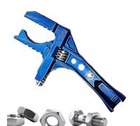 Genérico Wide Jaw Adjustable Wrench - 6-75mm Short Handle Spanner Tool, Heavy Duty Pipe Faucet Sink Repair Bathroom Kitchen Automotive Bicycle Plumbing Hand Tool | Men Women Home Maintenance