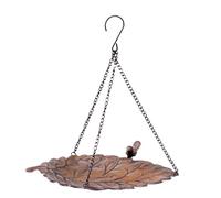 Generico Wild Bird Feeder - Hangable Bird Feeder Bowl | Multi-Purpose Hanging Feeders | Hummingbird Feeders for Outdoors,Outdoor Hummingbird Water Bowl with Chains for Tree Yard Lawn Garden