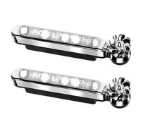 Genérico Wind Power LED Lights, Car Wind Energy Running Light for Vehicles, 2 Pieces with Bright Design and Easy Installation, for Travel Camping Road Trips Outdoor Auto Bike Pickup
