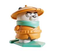 Genérico Wind Up Panda Toy - Flying Animal Clockwork Figure, Action Model | Smooth Edge ABS Mechanical Walking Toy for Kids Outdoor Travel Home School Play