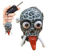 Generico Wind Up Skeleton Toy, Clockwork Skull Figurine, 1.69x2.09x2.56 Inches Walking Skeleton Prank Model with Spring Action Legs, Desk Decoration for Birthday Party Favor Kids Stress Ease Fun