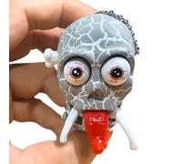Genérico Wind Up Skeleton Toy, Clockwork Skull Walking, Halloween Prank Model for Birthday Party Favor Desk Display Decoration Stress Relief Pendant Supplies, 1.69x2.09x2.56 Inches