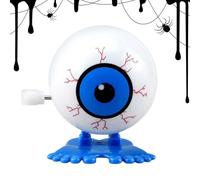 Genérico Wind-Up Toy - 1.69inch Wind Up Eyeball | WindUp Eyeball | Eyeballs Bouncy Clockwork | Small Novelty Toys Horror Props for Halloween Goody Bag Filler, Home Decoration