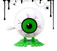 Generico Wind-Up Toy - 1.69inch Wind Up Eyeball | WindUp Eyeball | Eyeballs Bouncy Clockwork | Small Novelty Toys Horror Props for Halloween Goody Bag Filler, Home Decoration