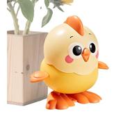 Genérico Wind-Up Toys - Cute Cartoon Party Favors, Cartoon Chicken Wind-Up Flipping Toy | for Boys Girls Kindergarten Nursery Daycare Easter Play Interaction