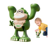 Generico Wind Up Toys, Giant Stuffed Animals, Authentic Detailed Wild Male Goriilla Toy, Cute Animal Wind Up Toys Orangutan 360° Flipping Stunt Somersault for Kids Boys Girls