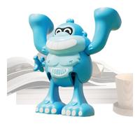 Genérico Wind Up Toys Kids, 360° Flipping Clockwork Orangutan, 10x4x10cm/3.94x1.57x3.94 Inches Cute Animal Somersault Stunt Toy for Boys Girls Birthday Party Playtime ABS Birthday Party Favors