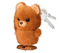 Genérico Wind Up Toys Stuffed Animals - Walking Bunny & Bear Plush Clockwork Toy for Kids, Cute Interactive Windup Plush Toys, Fun Animal Walking Wind-Up Toy for, Engaging & Cute Walking Plush Toy