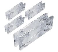 Genérico Window Blind Cord Weight, Transparent Shutter Cord Weight, 3.15x0.98x0.39 Inches Easy to Use & Install, Perfect for Conference Room, Living Rooms, Drapes, Ensures Safe and Smooth